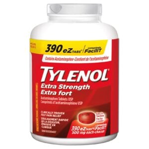 Tylenol Extra Strength eZtabs 500 mg 390 Tablets