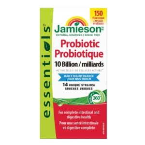 Jamieson Probiotic 10 Billion 150 Vegetarian Capsules