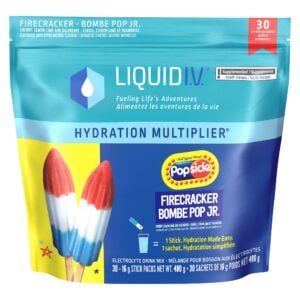Liquid I.V. Hydration Multiplier Electrolyte Drink Mix Firecracker 30 x 16 g