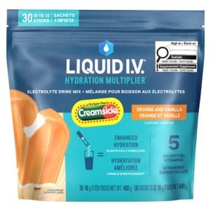 Liquid I.V. Hydration Multiplier Electrolyte Drink Mix Creamsicle 30 x 16 g