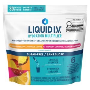 Liquid I.V. Sugar-Free Electrolyte Drink Mix 30 Sticks