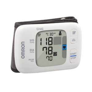 OMRON BP4350 Gold Wrist Blood Pressure Monitor with Bluetooth