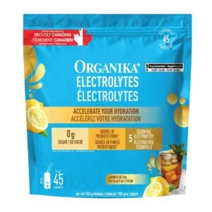 Organika Electrolytes Lemon Iced Tea 45 x 3.5 g Sachets