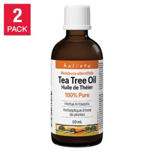 Holista 100% Pure Tea Tree Oil 2 x 50 mL