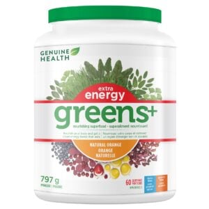 Genuine Health Greens+ Extra Energy Natural Orange 797 g