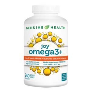 Genuine Health Joy Omega3+ Fish Oil 240 Softgels