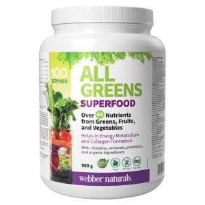 Webber Naturals All Greens Superfood Powder 900 g