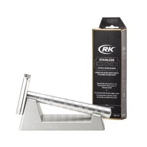 Henson Shaving AL13 Aluminium Safety Razor with Stand