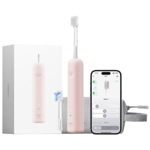 Laifen Wave Special Electric Toothbrush Pink with 2 Brush Heads