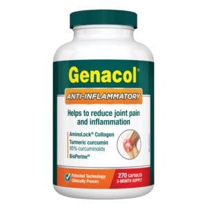Genacol AminoLock Collagen with Turmeric & BioPerine 270 Capsules