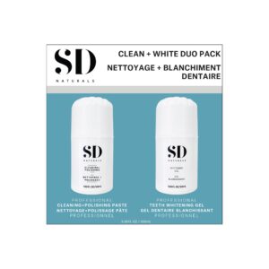 Spa Dent Naturals Clean + White Duo Pack 2 x 50 mL