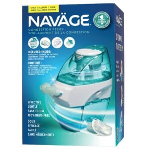 Naväge Nasal Care Bundle with Nose Cleaner and 90 SaltPods