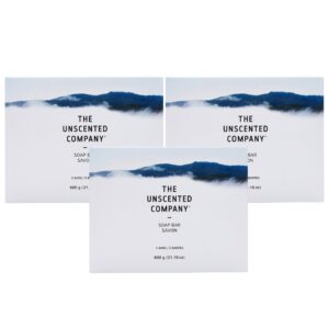 The Unscented Company Bar Soap 15 x 120 g