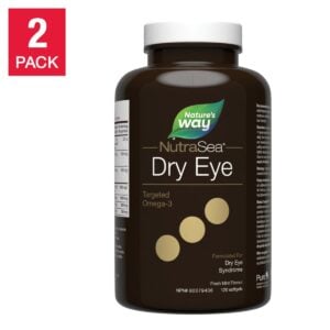 NutraSea Dry Eye Omega-3 Fresh Mint 2 x 120 Softgels