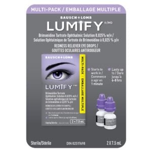 Lumify Redness Reliever Eye Drops 2 x 7.5 mL